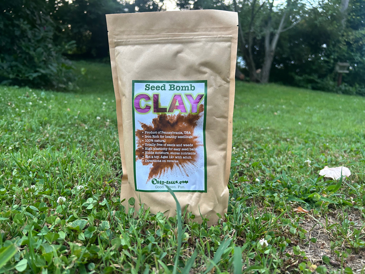 Natural Red Clay Powder for Seed Balls & Eco Crafts 1000grams